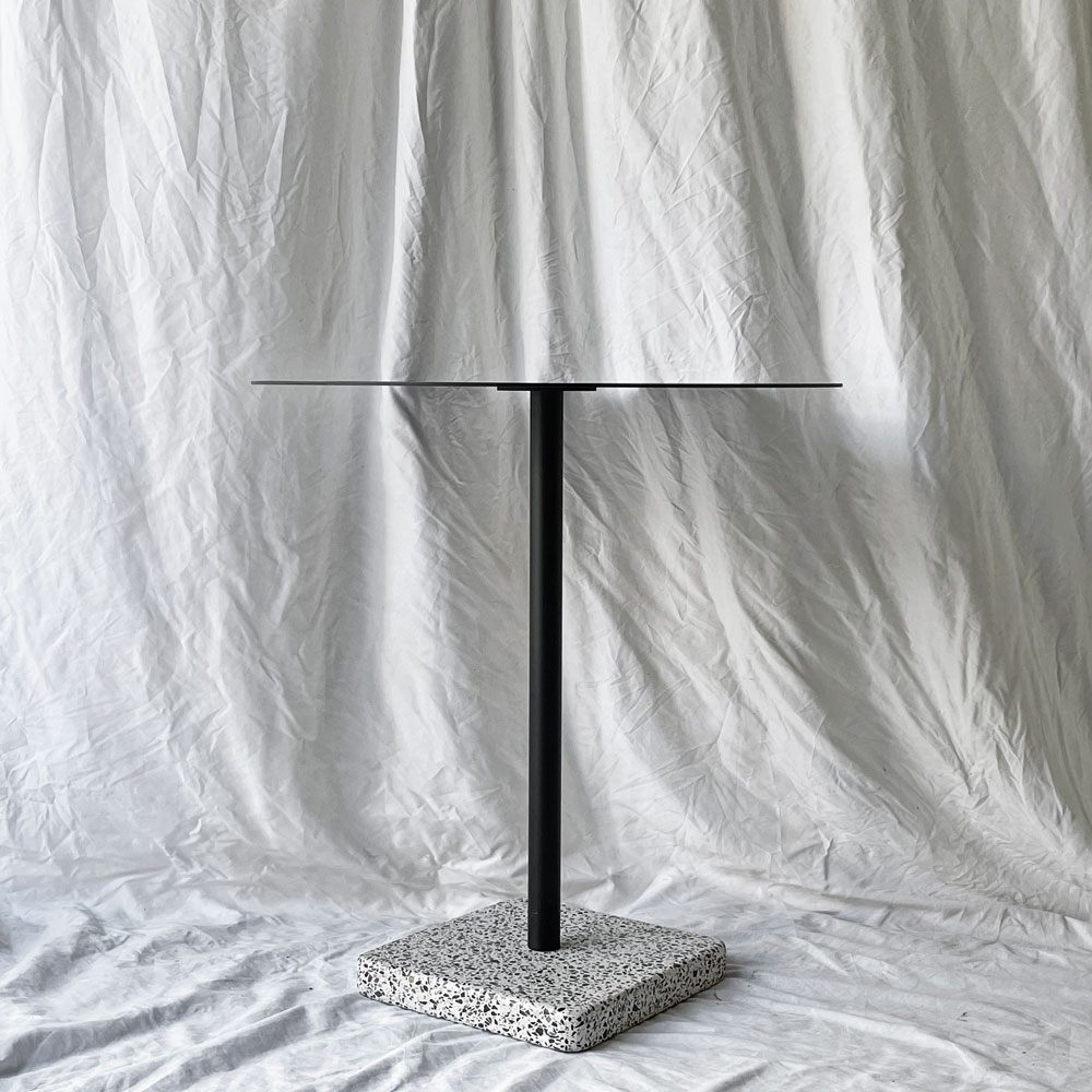 ヘイ HAY テラゾー TERRAZZO TABLE ラウンドテーブル カフェテーブル アンスラサイト 人工大理石 デンマーク 北欧家具 ◇