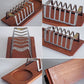 デンマークビンテージ Danish Vintage トーストラック Toast Rack チーク材 ステンレス 北欧雑貨 ■