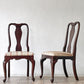 イーセンアーレン ETHAN ALLEN ビンテージ Vintage ダイニングチェア 猫脚 クラシカル クイーンアンスタイル 2脚セット ◇