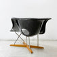 チャールズ＆レイ・イームズ C&R Eames ラ・シェーズ La chaise ラウンジチェア シェーズロング ブラック リプロダクト品 名作 ミッドセンチュリー ●