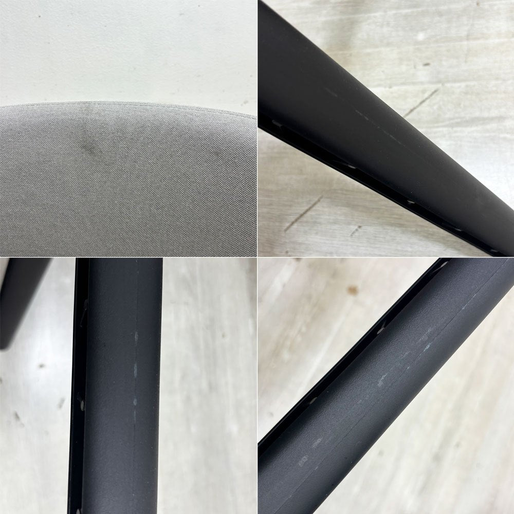 ヴィトラ vitra ルーキー Rookie デスクチェア キャスターチェア コンスタンチン・グルチッチ グレー系 ファブリッック 定価￥78,100-  B ●
