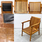 ダブルティー WTW アペルト チェア APERTO CHAIR NT アームチェア ラウンジチェア 1Pソファ レザー ブラウン  西海岸 ウエストコースト ●