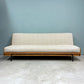 ジャーナルスタンダード j.s.F ハビタ HABITAT SOFA BED ソファベッド デイベッド 3人掛けソファ W200cm オーク材 ファブリック ベージュ 定価￥231,000- ◎