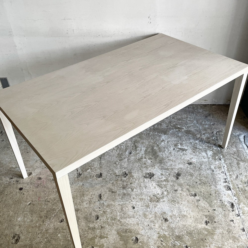 アクタス ACTUS エフビー FB ダイニングテーブル オーク材 テーパーレッグ W140cm 廃番 ナチュラルモダンデザイン ■