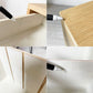 無印良品 MUJI オーク無垢材 デスクワゴン 袖机 ナチュラル キャスター ワゴン 下段仕切り板付 ★