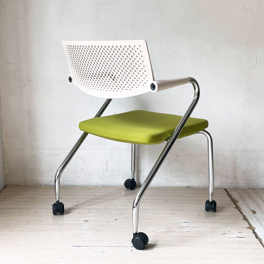 ヴィトラ vitra ビザロール Visaroll アームチェア ミーティングチェア デスクチェア スタッキング アントニオ・チッテリオ A ★