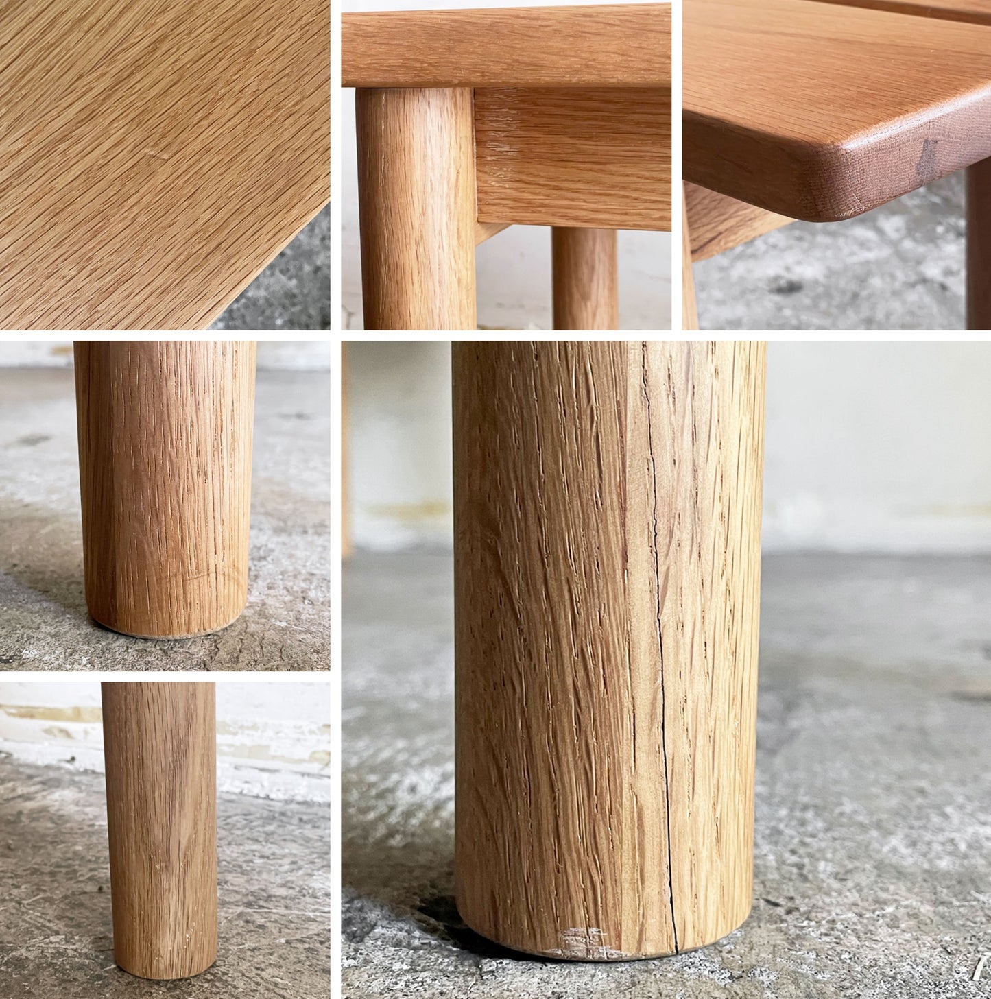 イデー IDEE ディモンシュ DIMANCHE ベンチ ディスプレイボード W140cm オーク材 シンプル ナチュラル ■