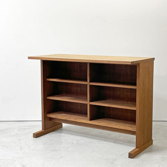 マスターウォール MASTERWAL ノリータ NOLITA カウンターテーブル ハイテーブル ディスプレイラック ウォールナット無垢材天板 定価￥203,500- ●