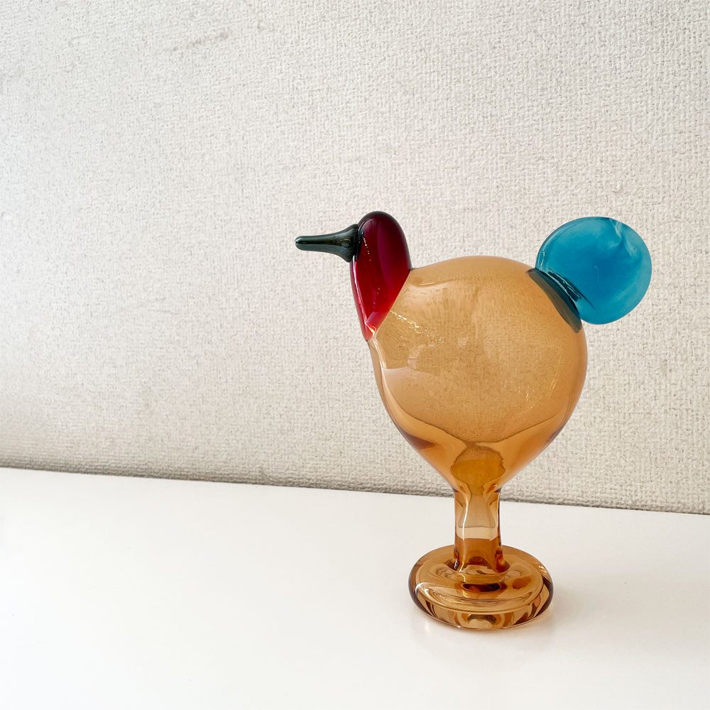 イッタラ iittala バーズバイトイッカ Birds by Toikka スロ Sulo 脚付き 31/500 箱付 scope復刻品 2015年 オイバ・トイッカ イッタラバード ◎