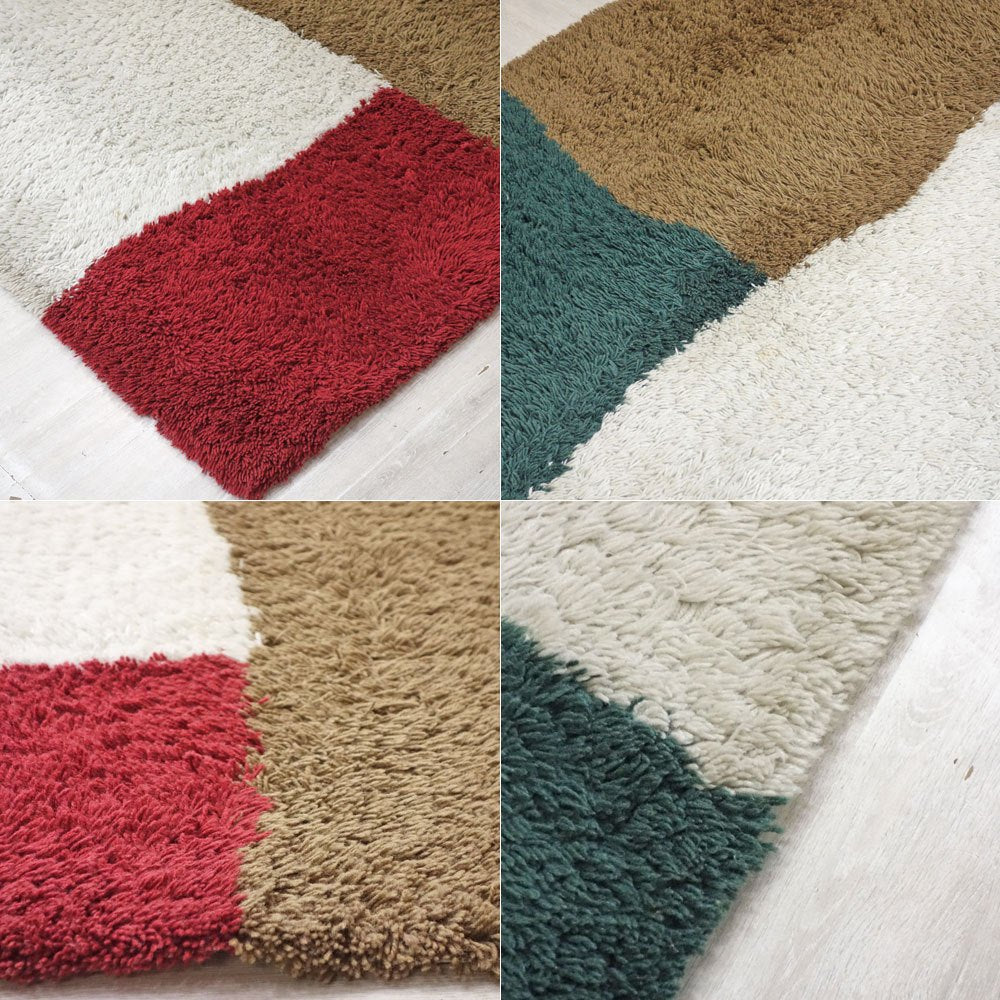 アクメファニチャー ACME Furniture 4COLOR RUG ラグマット シャギーラグ 140×200cm モダンデザイン 廃番品 ●