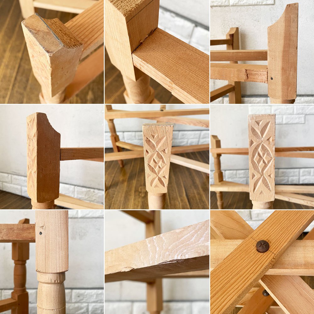 モロッコ家具 Moroccan Furniture フォールディング メタルトレイテーブル ティーテーブル センターテーブル Φ76cm 木製脚 折りたたみ式 ◎
