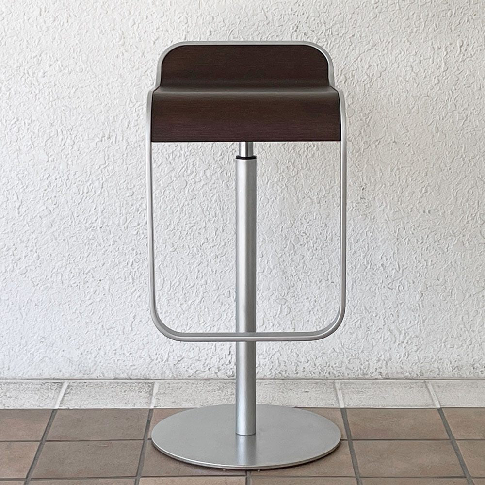 ラパルマ La palma レム LEM カウンタースツール 昇降式 カウンターチェア ハイスツール ウッドシート ダークウォールナット AZUMI アズミ ◇