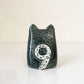 グスタフスベリ GUSTAVSBERG 小さな猫 Liten Katt ネコ 黒猫 H9cm 陶製フィギュリン 1965年 リサ・ラーソン スウェーデン 北欧ビンテージ ◎