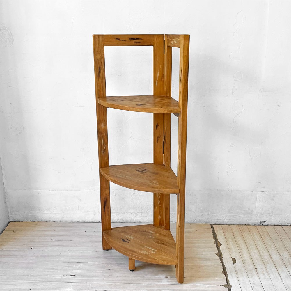 アクメ ファニチャー ACME furniture ディーボディー d-Bodhi トロイ TROY S コーナーシェルフ 3段 チーク古材 インダストリアルテイスト ★