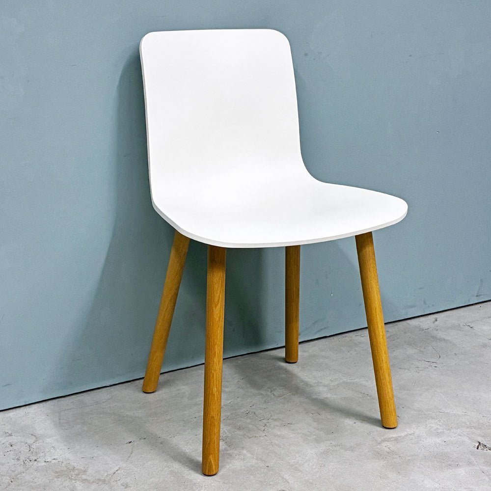 ヴィトラ vitra ハルウッド HAL WOOD サイドチェア ダイニングチェア ホワイト ナチュラルオーク ジャスパー・モリソン 定価￥83,600- ◎