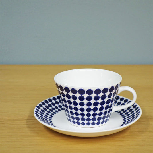 グスタフスベリ GUSTVSBERG アダム ADAM コーヒーカップ&ソーサー C&S スティグ・リンドベリ Stig Lindberg Φ8cm 北欧食器 復刻品 ◎