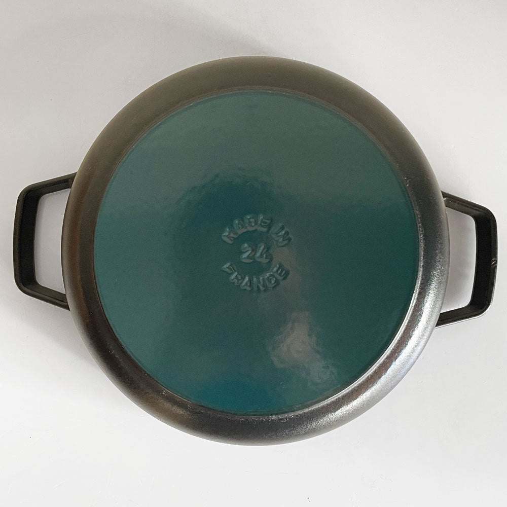ストウブ STAUB ブレイザー ソテーパン 両手鍋 ホーロー鍋 ブラック 24cm 鋳物 鋳鉄 オーブン IH対応 フランス ■