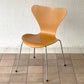 フリッツハンセン Fritz Hansen セブンチェア ビーチ材 ナチュラル アルネ・ヤコブセン Arne Jacobsen スタッキング デンマーク 北欧家具 B ◇