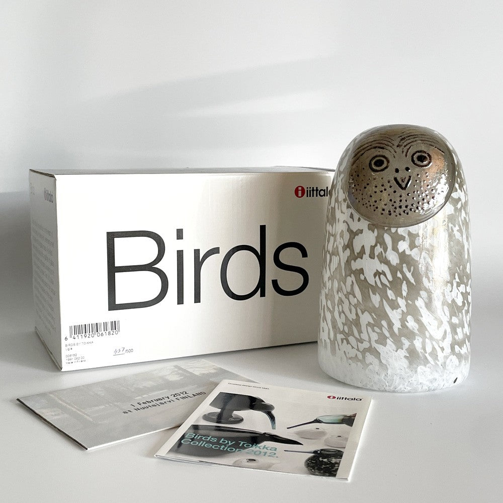 イッタラ iittala バーズバイトイッカ Birds by Toikka  ウグラ Ugla SCOPE別注 2012年 457/500 フィギュリン オイバ・トイッカ Oiva Toikka イッタラバード 北欧雑貨 箱付 希少 ■