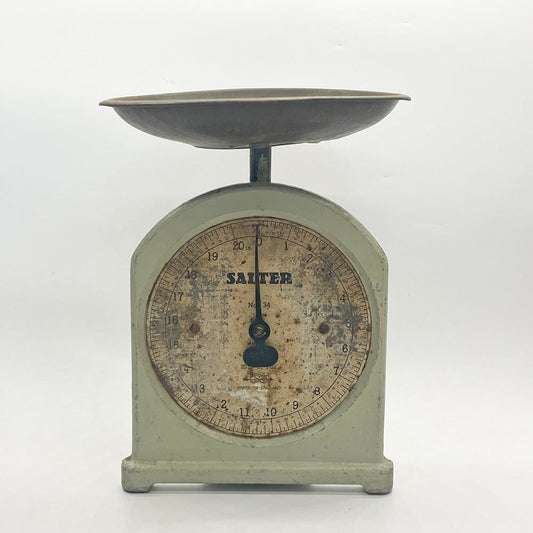 ソルター SALTER キッチンスケール ソルター NO.34 はかり 20LB by 1oz ディスプレイ 店舗什器 インテリア イギリスアンティーク ★