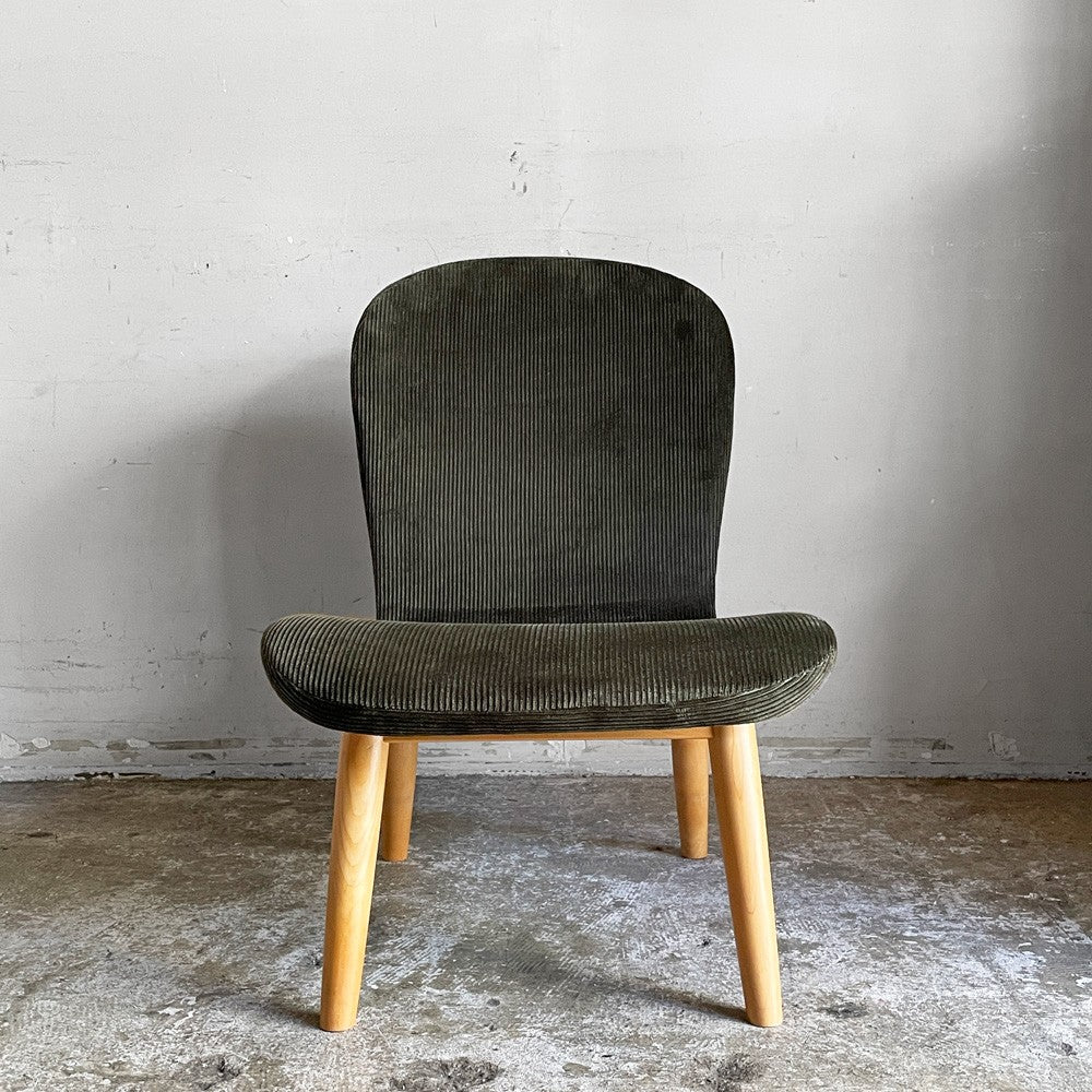 トラックファニチャー TRUCK FURNITURE ラウンジチェア 1P ファブリック F-21 グリーンコーデュロイ GREEN CORDUROY ナチュラル TRUCKクラシックデザイン ■