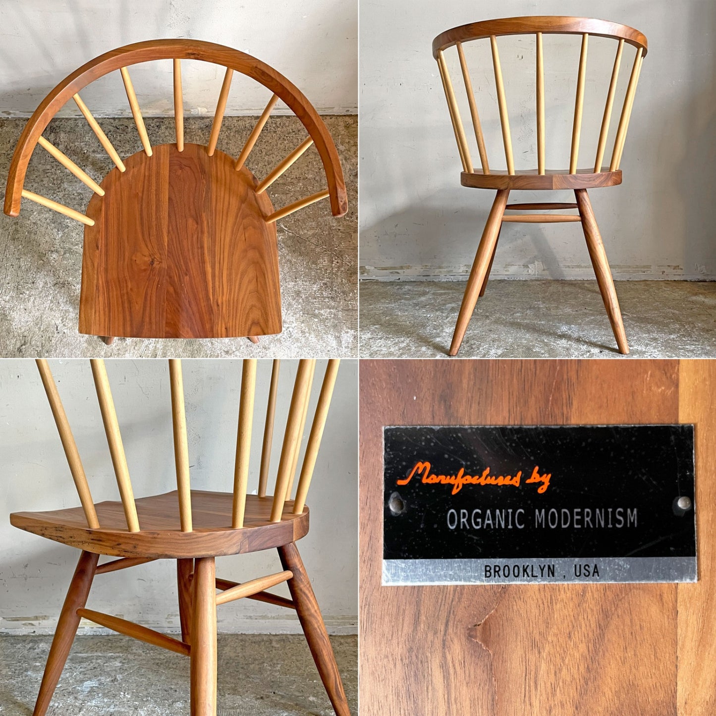 オーガニックモダニズム Organic Modernism ウィンザーチェア ナチュラルモダン ノーチェ NOCE取扱■