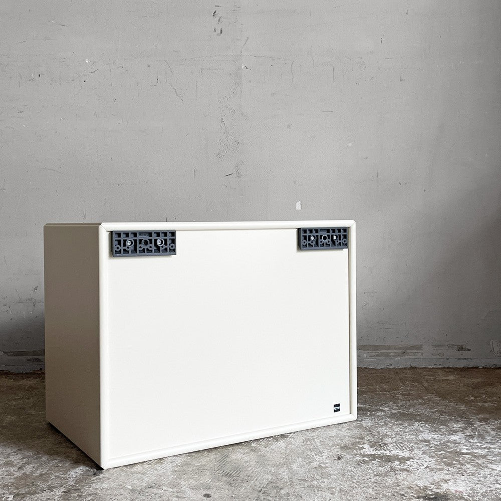 モンタナ MONTANA システムシェルフユニット SYSTEM SHELF UNIT 1列 オープンシェルフ W46.8×D30×H35.5cm アイボリー オフホワイト デンマーク A ■