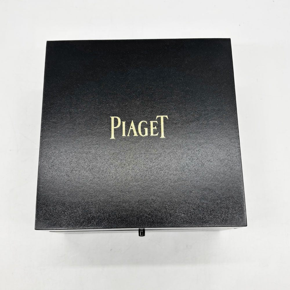 ピアジェ PIAGET 時計 ウォッチボックス ケース 純正ボックス 箱のみ ブラック 冊子付き スイス  C ●