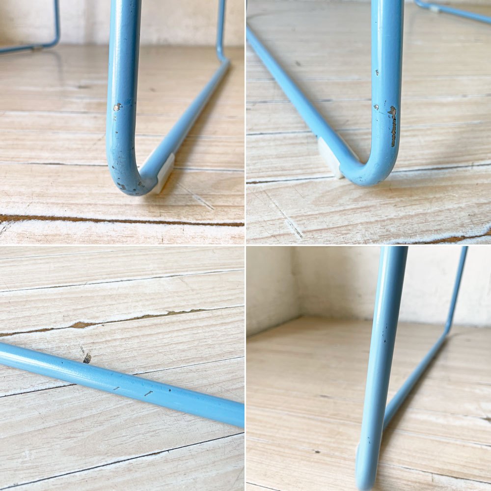 カッシーナ Cassina ixc. メンブレン MEMBRANE スタッキングチェア ダイニングチェア ブルー イタリア A ★