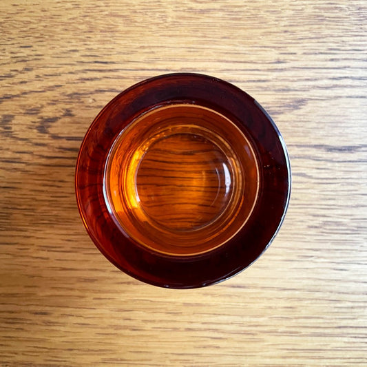 イッタラ iittala マリメッコ marimekko キビ kivi キャンドルホルダー セビリアオレンジ 60mm ヘイッキ・オルヴォラ フィンランド  廃番カラー ♪