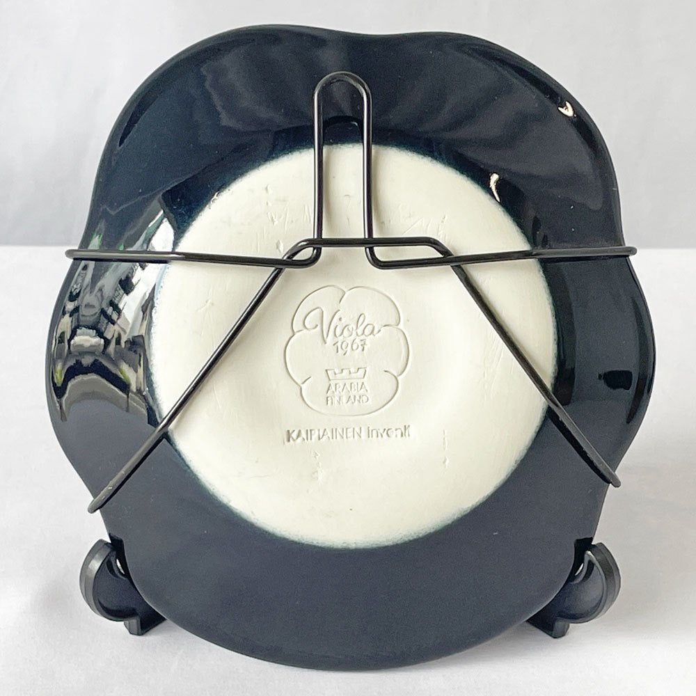 アラビア arabia ヴィオラ Viola ウォールプレート 飾り皿 ビルゲル・カイピアイネン Birger Kaipiainen 北欧食器 フィンランド ビンテージ ◇