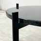 オックスデンマーク OX DENMARQ シングルデックテーブル SINGLE DECK TABLE 大理石×スチール ブラック モダンデザイン 定価 99,000円 ●