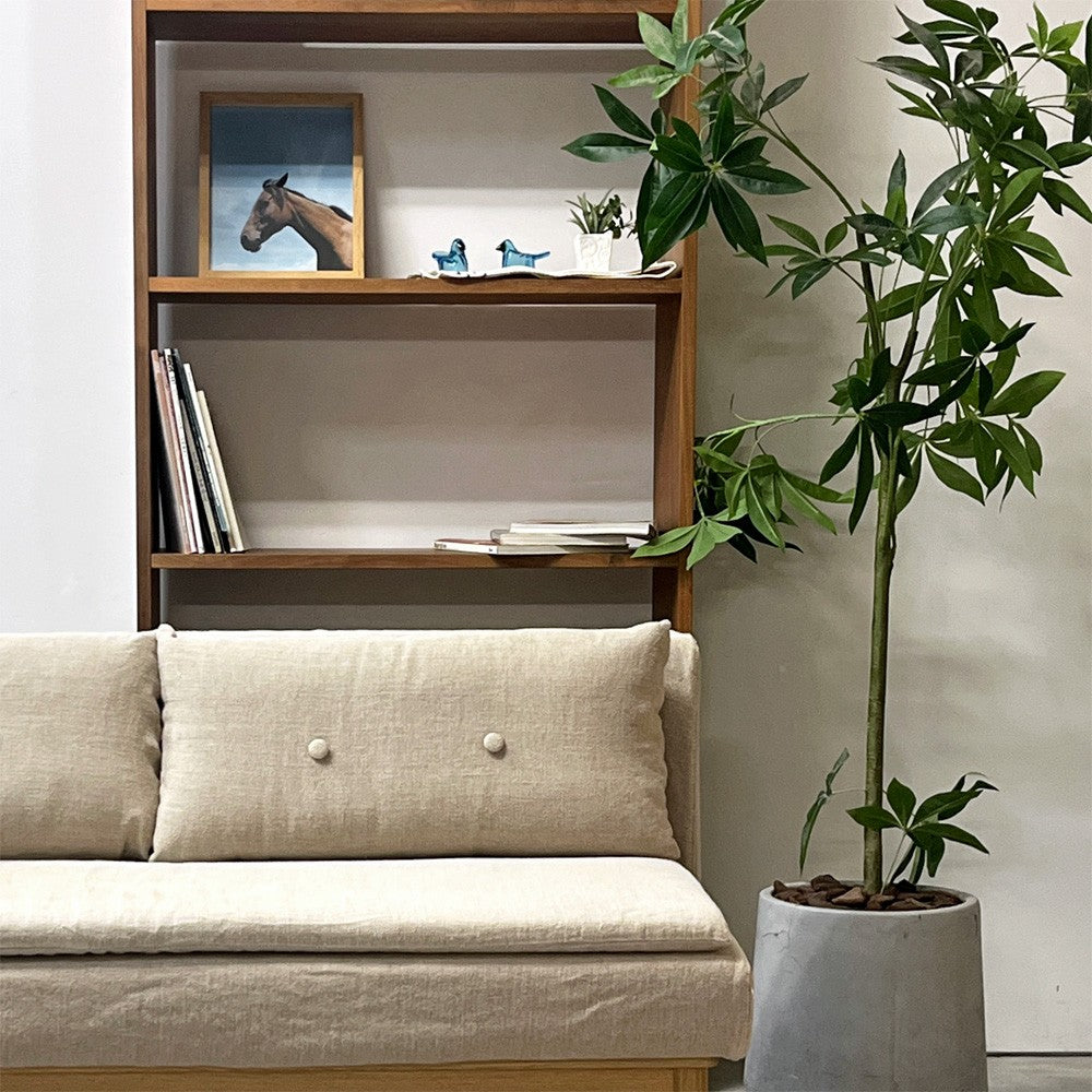 無印良品 MUJI スタッキングシェルフ ワイド 1列5段 ウォールナット材 オープンシェルフ 本棚 飾り棚 収納 ナチュラルデザイン 定価￥31,900- ●