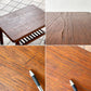 竹中家具 takenaka FURNITURE チーク材 サイドテーブル マガジンラック付 ジャパニーズモダン ミッドセンチュリー 横浜元町 ◇