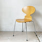 フリッツハンセン Fritz Hansen 3101 アリンコチェア アントチェア 4本脚 ナチュラルビーチ ラッカー仕上げ フェルトグライズ アルネ・ヤコブセン D ★