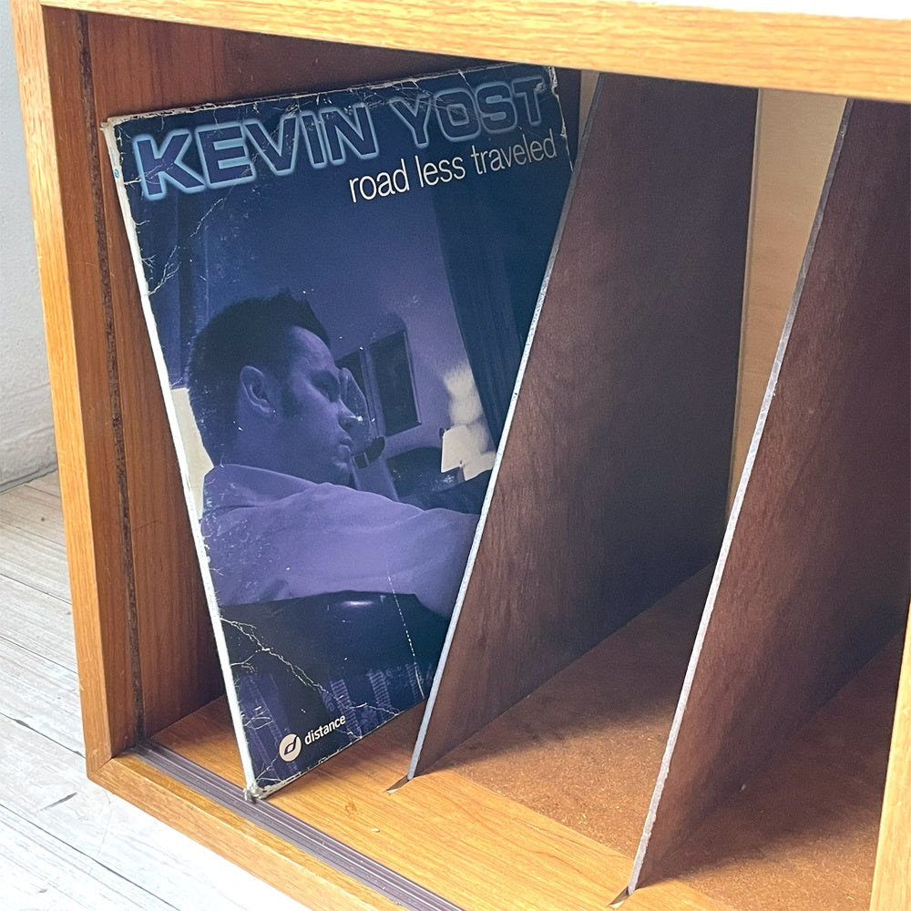 ジャパンビンテージ Japan Vintage レコードラック record rack ボックス収納 日本の古家具 古道具 ★