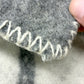ラプアンカンクリ LAPUAN KANKURIT × 鹿児島睦 ヴィリクッカ VILLIKUKKA ウールブランケット グレー 90×130cm 未使用品 ◎