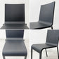 ヴィトラ vitra. ゼロスリー .03 ダイニングチェア スタッキングチェア マールテン・ヴァン・セーヴェレン Maarten Van Severen ベーシックダークカラー × ブラックベース B ●