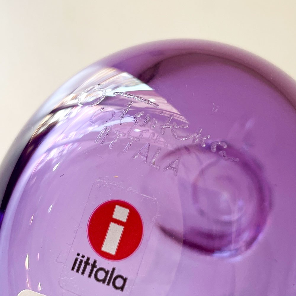 イッタラ iittala バーズバイトイッカ Birds by Toikka リトルターン Little tern コアジサシ アメジスト scope別注カラー 箱付 オイバ・トイッカ イッタラバード 廃番 ◎