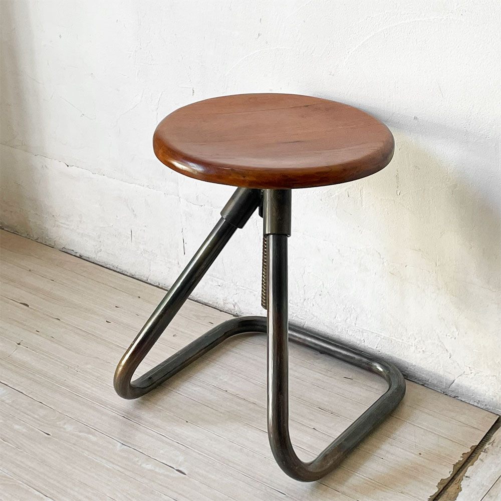 アクメファニチャー ACME Furniture ベルズファクトリー スツール BELLS FACTORY STOOL 昇降機能付き インダストリアル ★