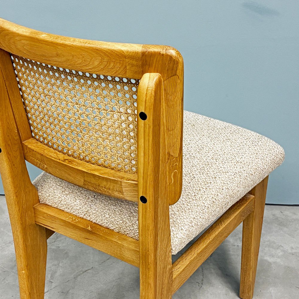 クラッシュゲート CRASHGATE ノットアンティークス Knot Antiques ピケ PIKE ダイニングチェア ベージュ オーク材 定価：￥31,900- A ◎