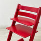 ストッケ STOKKE トリップトラップ TRIPP TRAPP ベビーチェア キッズチェア S/N3～ レッド ノルウェー 北欧家具 ●