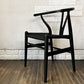 カールハンセン＆サン Carl Hansen & Son CH24 Yチェア ブラックラッカー×ブラックペーパーコード ビーチ材 ハンス・J・ウェグナー デンマーク 北欧家具 ◎