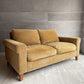 トラックファニチャー TRUCK FURNITURE FKソファ ジュニア FK SOFA Jr. 2シーター 2人掛け F-21 グリーンコーデュロイ フェザークッション ウォールナット無垢材 定価¥493,900-♪
