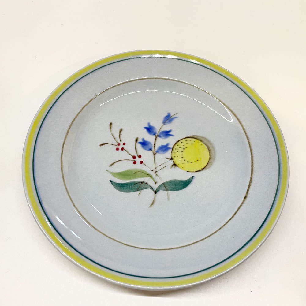 アラビア ARABIA ウィンドフラワー Wind Flower プレート Φ15㎝ 北欧ビンテージ オルガ・オソ 1960年代 北欧食器 C ★