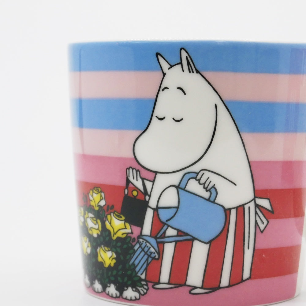 アラビア ARABIA ムーミンマグ MOOMIN ローズガーデン 2010年 夏限定 フィンランド 北欧食器 箱付き ●
