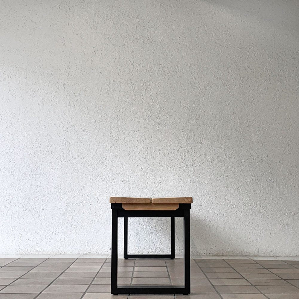 関家具 ベルデ Verde Ⅲ ベンチ オーク無垢材 W140cm 定価￥25,800- 展示品 美品 ◇