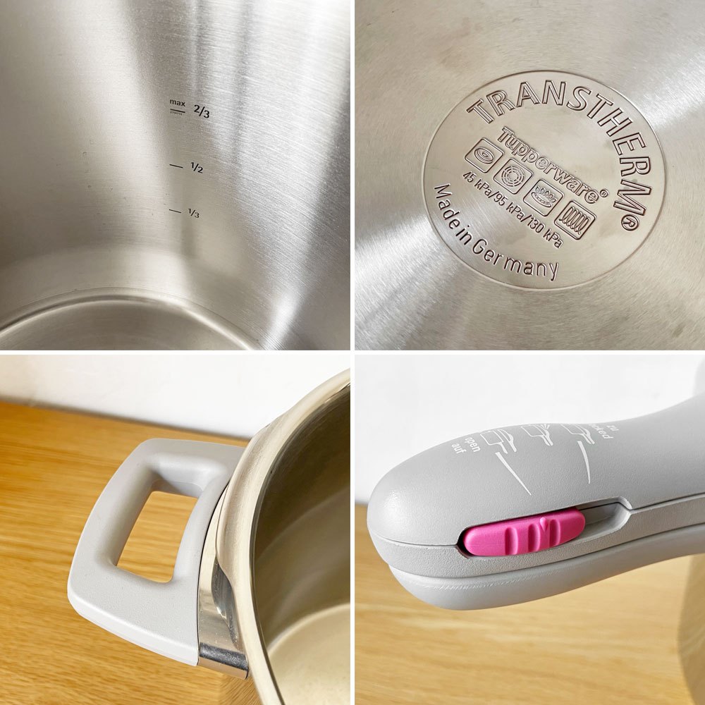 タッパーウェア Tupperware レインボークッカー 圧力鍋 6.5リットル IH対応 ドイツ製 WMF社合同開発品 美品 ★