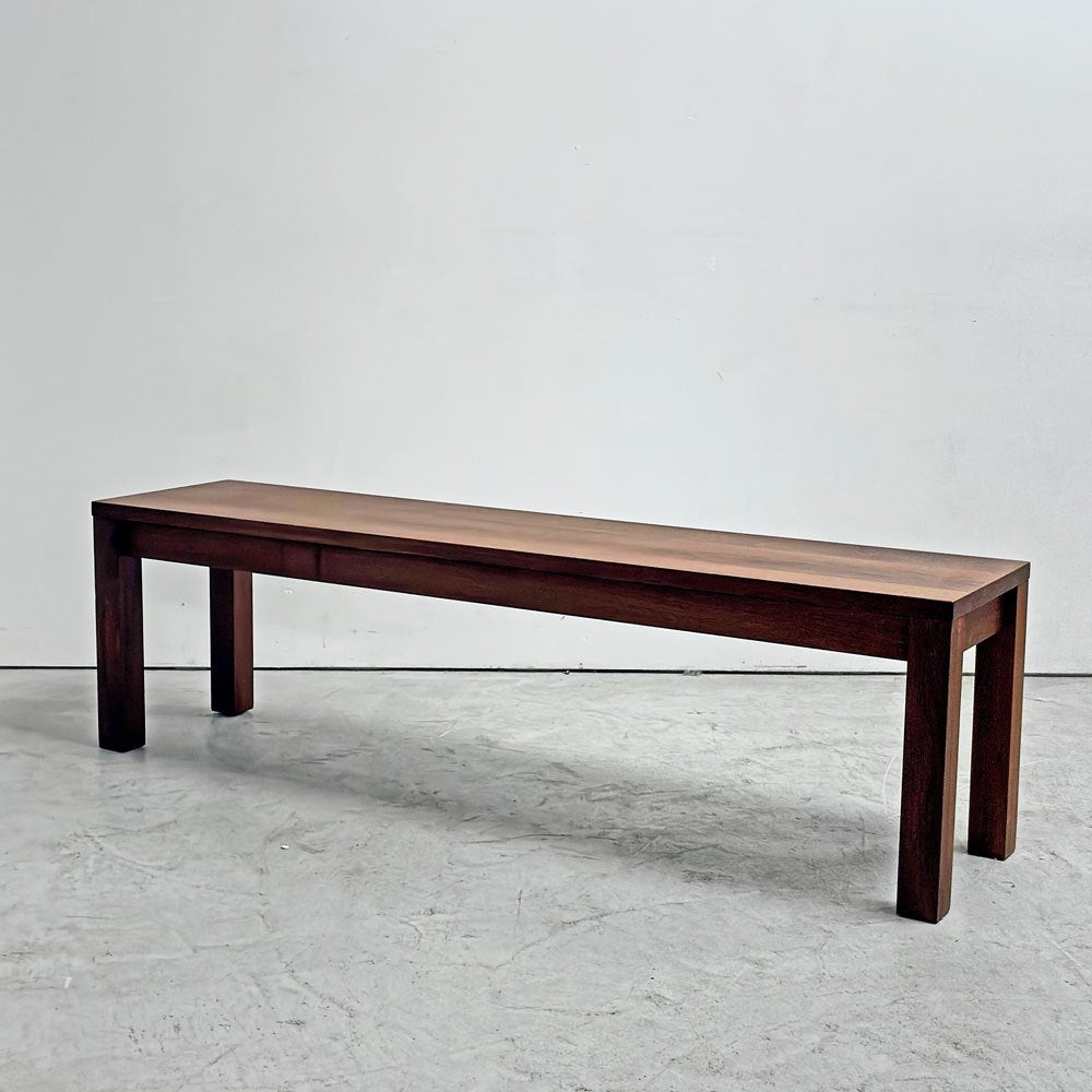 ブランチ BRUNCH ケント KENT ベンチ ウォールナット材 W150cm ナチュラルモダン ●