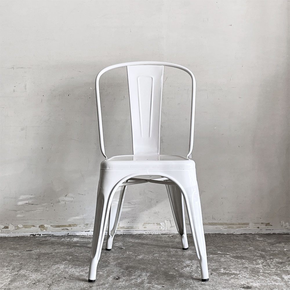 トリックス TOLIX エーチェア A-chair ダイニングチェア スタッキング ホワイト フランス インダストリアルスタイル カフェスタイル ■